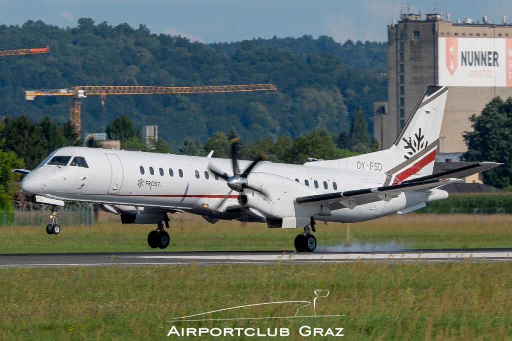 Frost Air Saab 2000 OY-FSD