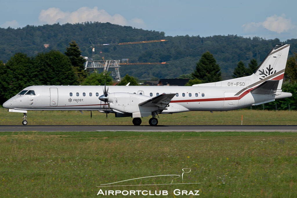 Frost Air Saab 2000 OY-FSD