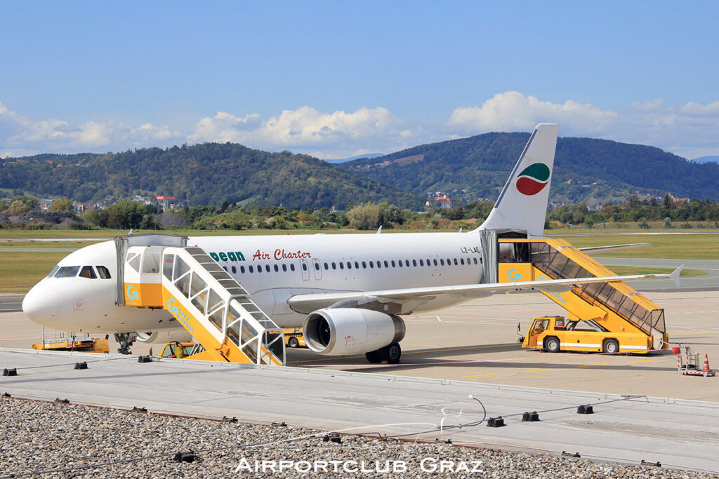 European Air Charter Airbus A320-231 LZ-LAE