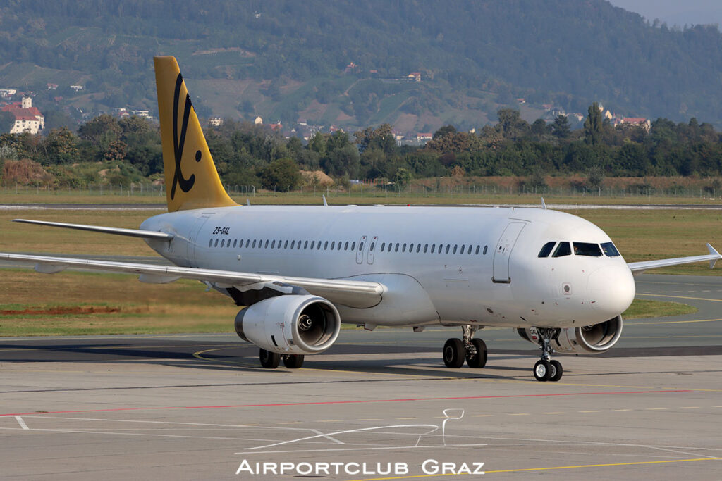 Global Aviation Airbus A320-231 ZS-GAL