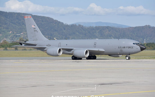 Erneut USAF Stratotanker in Graz