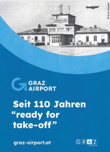 Graz Airport Seit 110 Jahren ready for take-off