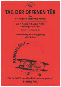 Cover Tag der offenen Tür der MFU 17 und 18 April 1993