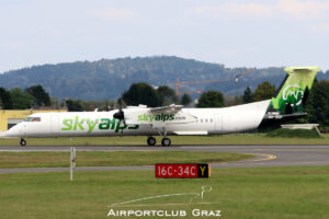 SkyAlps Dash 8-402 9H-SOP