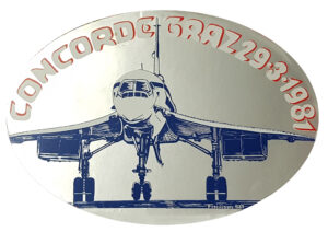 Sticker Concorde