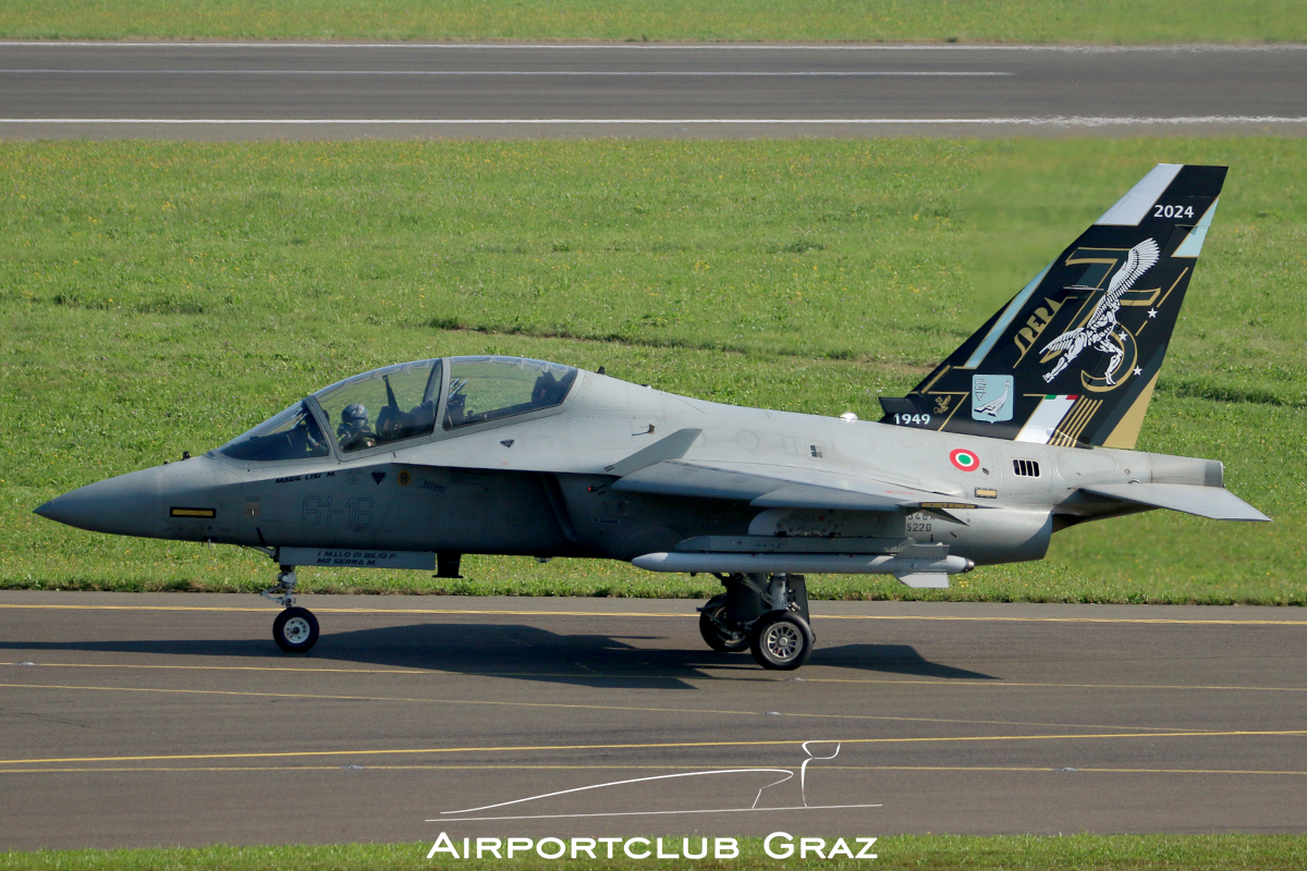 Italy Air Force Alenia Aermacchi T-346A MM55220