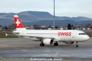 Swiss Airbus A320-214 HB-IJK