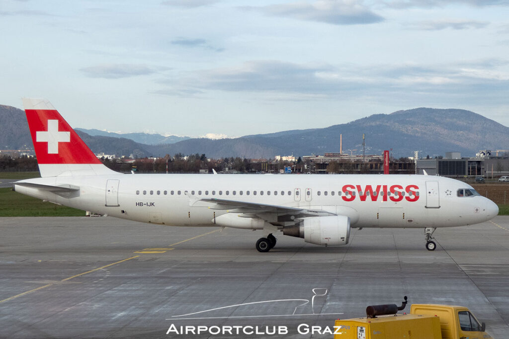 Swiss Airbus A320-214 HB-IJK