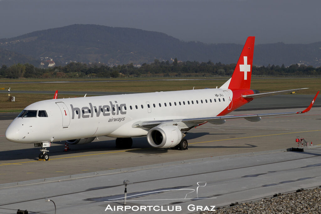 Helvetic Airways Embraer 195 HB-JVJ