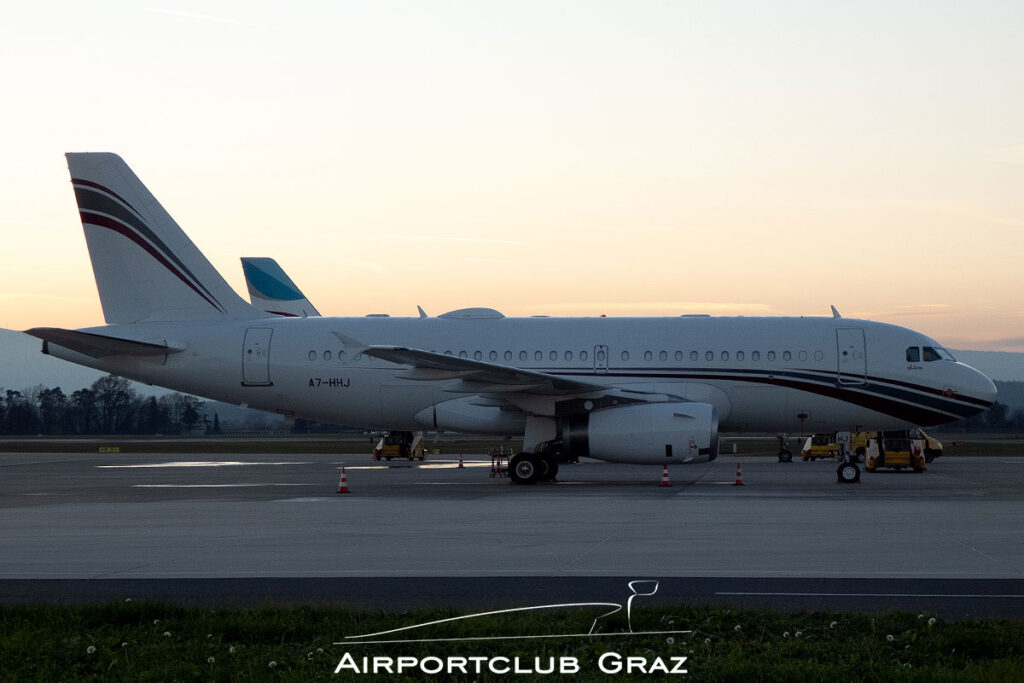 Qatar Executive Airbus A319-133X(CJ) A7-HHJ