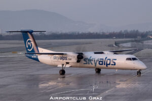 SkyAlps Dash 8-Q402 9H-BEL