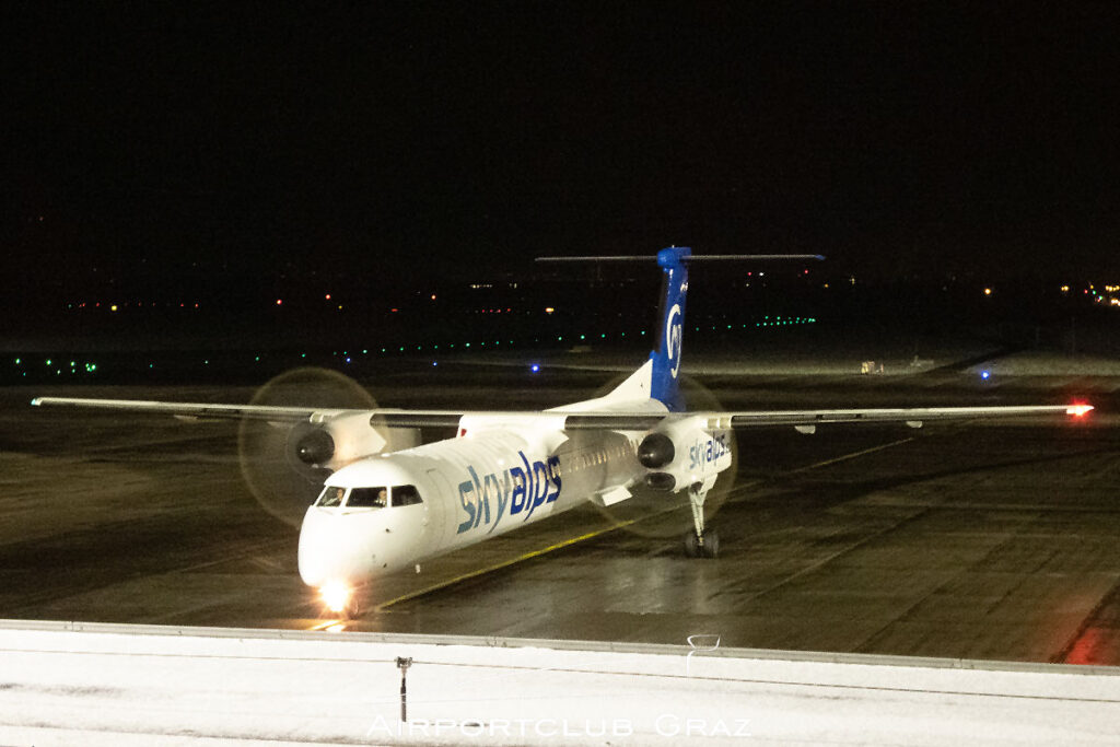 SkyAlps Dash 8-Q402 9H-BEL