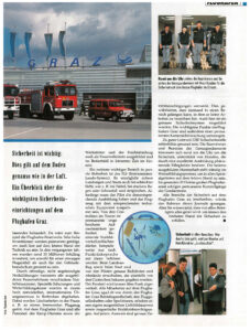 VIA AirportMagazin 2/2000 Sicherheit auf dem Flughafen Graz 2