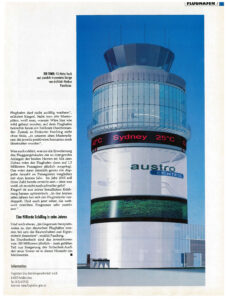 VIA AirportMagazin 2/2001 Hoch hinaus 2