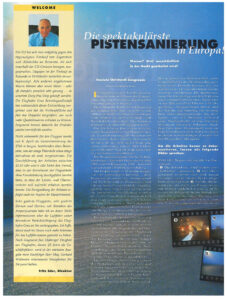 VIA AirportMagazin 3/1999 Pistensanierung 1