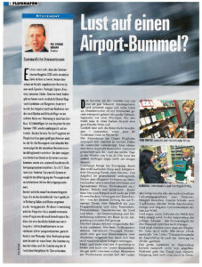 VIA AirportMagazin 3/2001 Lust auf Airport Bummel 1