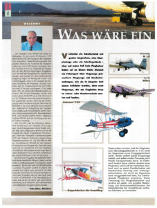 VIA AirportMagazin 4/1997 Was wäre ein Flughafen ohne Flugzeuge 1