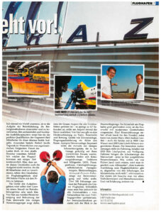 VIA AirportMagazin 4/2000 Sicherheit geht vor 2