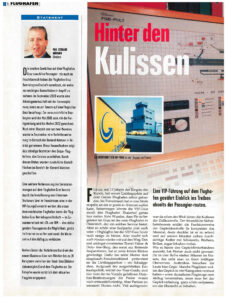 VIA AirportMagazin 5/2000 Hinter den Kulissen 1