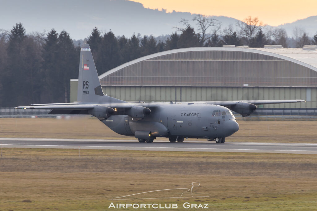 United States Air Force C-130J-30 Hercules 16-5883