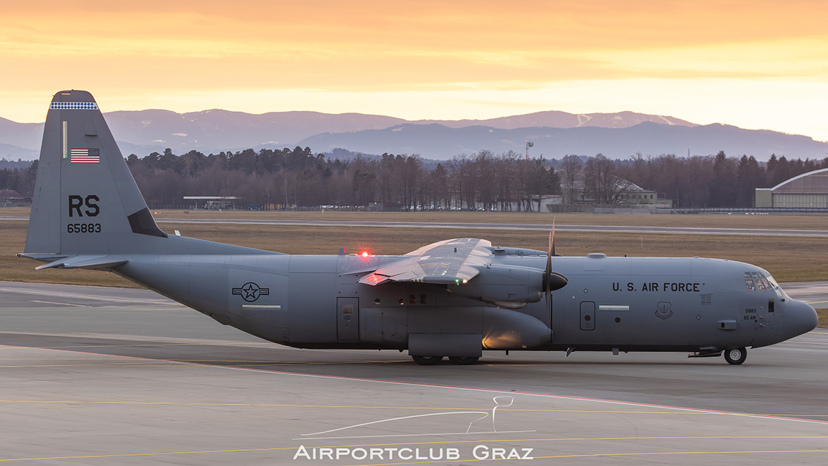 United States Air Force C-130J-30 Hercules 16-5883