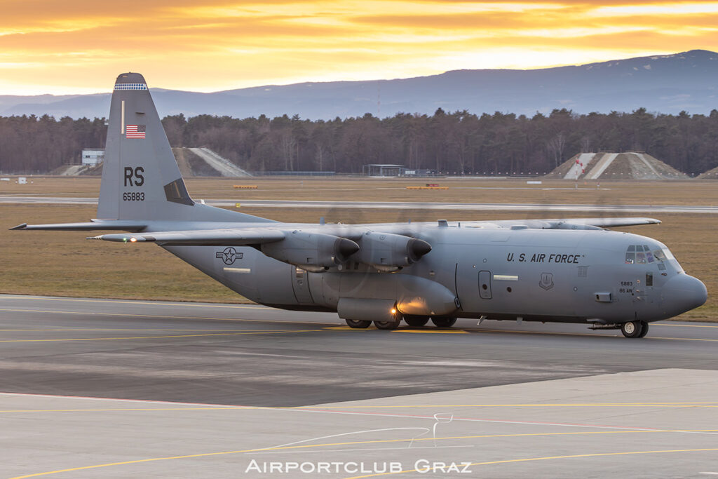 United States Air Force C-130J-30 Hercules 16-5883