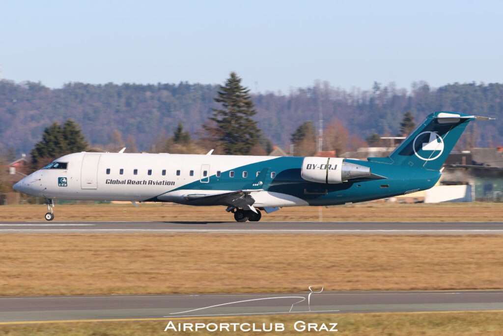 Global Reach Aviation CRJ-200LR OY-CRJ